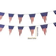 thumbnail image 6 of 26.25 Feet Red Blue White Pennant Banner Flags String Triangle Bunting Flag for 4th of July Kids Birthday Wedding Outdoor Garden Hanging Festivals Decoration,1 Pcs, 6 of 7
