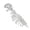 Gray, variant on 45inch Dinosaur Skeleton Plush Toy Stuffed Headgear, Soft Plush For Teens Friends, Ideal Gift For Classmates Birthdays Graduation,Black
