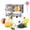 White, variant on Dual-Head Automatic Citrus Juicer, Electric Orange Juicer Machine with Built-in Cutter and Cleaning Brush, One-Touch Juicing for Orange, Lemon, Lime, Detachable, Easy to Clean