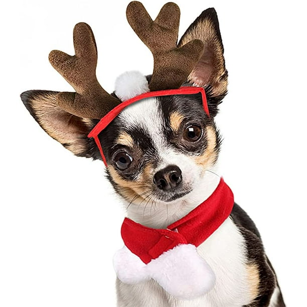 Disfraces Navideños Disfraces De Reno Para Perros Disfraces