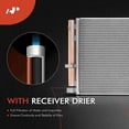 thumbnail image 6 of A-Premium Air Conditioning A/C Condenser Compatible with 2005-2009 Ford Mustang 4.0L 4.6L 5.4L, 6 of 8
