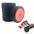 thumbnail image 4 of Juego De Neumáticos De Goma RC De 8 Piezas Para WLtoys 144001 Y 1/18 1/16 1/10 RC Cars, 4 of 9
