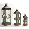 thumbnail image 5 of HomeRoots 517571 Flameless Three Candles Floor Lantern, 5 of 5