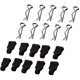 thumbnail image 3 of Clip de cuerpo Vogacara RCGOFFLOW para coche RC 1/24 Axial Scx24 modelo negro, 3 of 6