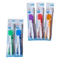 thumbnail image 2 of Orthodontic toothbrush V-shaped toothbrush + sheath + interdental brush cleaning teeth cleaning tartar correction teeth cleaning toothbrush-style U, 2 of 5