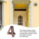 thumbnail image 3 of Inteprter Números de casa Hogar Delicado Pequeño Número de puerta Galvanoplastia Marca de puerta Accesorios de marcado de puerta Número 9 Decoración del hogar Número 4 Inteprter HA059681-05, 3 of 6