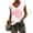 White, variant on Women Cap Sleeve Blouses Rose Graphic Tees T-Shirt Casual V Neck Tank Tops Loose Fit Summer Basic Shirts