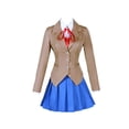 thumbnail image 1 of Guardurnaity 1 Juego de disfraz de poliéster para mujer, portátil, bonito, reutilizable, lavable, estilo japonés, actuación en escenario, Disfraces de disfraces XXXL, 1 of 6