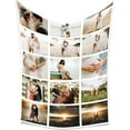 thumbnail image 4 of Personalized Gifts for Mom Dad, Custom Throw Blankets with Photos, Customized Gifts for Women Men Family Friend Girlfriend on Birthday Christmas Mothers Fathers Day Valentines Day, 4 of 6