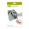 thumbnail image 7 of True Microfiber Polishing Towels, Glassware Drying, Easy Clean Up, Streak Free, Soft and Absorbent, Set of 3, Grey, 7 of 7