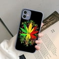 thumbnail image 4 of Abstractionism Art high weed Phone Case for iPhone 14 11 12 13 Mini Pro Max 8 7 Plus X XR XS MAX Translucent Matte Cover z4 For iphone 11 pro, 4 of 6