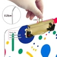 thumbnail image 6 of FORMRS Acrylic Clipboard with Low Profile Clip Standard A4 Letter Size, 12.5" x 9", Colorful Round, 6 of 8