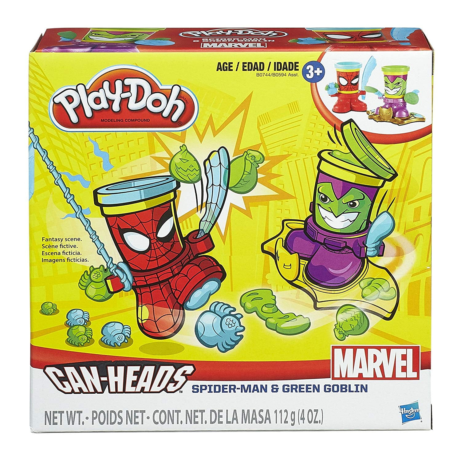play doh head