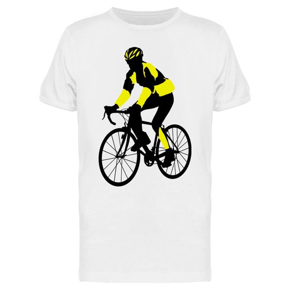 Cyclist Boy T-Shirt Men -Image by Shutterstock, Male x-Large