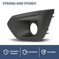 thumbnail image 3 of Front Fog Light Cover Bezel Fit For Subaru Impreza 2012-2014 Left Driver Side, 3 of 10