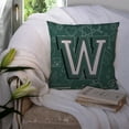 thumbnail image 3 of Monogram Letter Back to School Fabric Decorative Pillow, 3 of 4