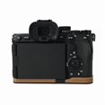 thumbnail image 2 of GadgetCom Camera Half Case Compatible with Sony Alpha 7RV A7R5 , Anti-Slip PU Leather Shell Protective Cover, 2 of 5