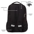 thumbnail image 4 of CANADA Black School Backpack with Laptop Compartment, Back Pack, 4 of 9