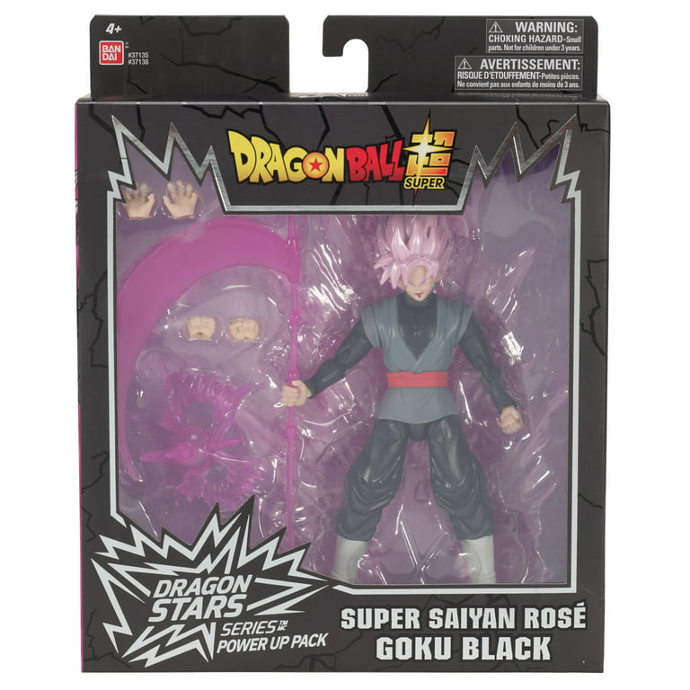 Dragon Ball Super Saiyan Rose Goku Black Action Figure with Power