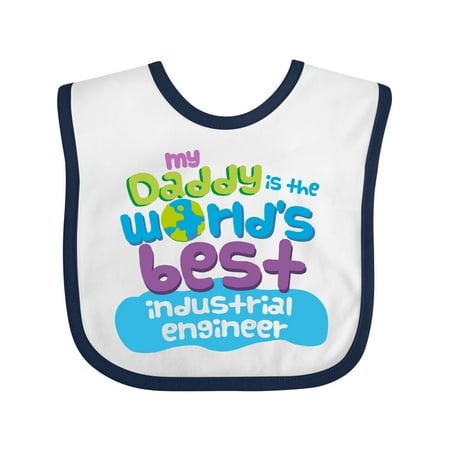 

Inktastic Industrial Engineer Daddy Gift Baby Boy or Baby Girl Bib