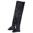 thumbnail image 1 of Minnieouse 1 par de medias altas brillantes para disfraz de Wetlook, calcetines brillantes por encima de la rodilla, buena elasticidad, ropa de Medias METRO, 1 of 6