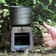 thumbnail image 4 of Horno de exterior Estufa de titanio portátil para acampar Lixada Estufa de leña plegable ligera Estu Lixada Horno de exterior, 4 of 7