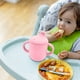 thumbnail image 5 of Vaso de silicona para bebidas de entrenamiento con pajita | Vaso de aperitivo a prueba de derrames | Silicona de grado alimenticio a prueba de fugas | Caño suave | Apto para lavavajillas | Libre de, 5 of 5