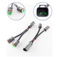 thumbnail image 2 of Y Type Leads Deutsch DT DTP 2 Pin Socket Adapter for LED Pod Work Light Retrofit Connectors Wiring, 2 of 5