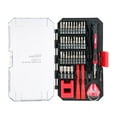 thumbnail image 5 of Hyper Tough 77 Piece Precision Tool Kit with Magnetic Screwdriver, Standard Size Bits, and Case, New Condition,, 5 of 16