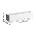 thumbnail image 3 of Fmbmuo Desk Storage Box With Lid , Reusable Card Storage Box Office Storage Boxes With Lids For Bathroom Bedroom Dorm Kitchen Door, 3 of 6