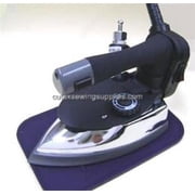Consew Hard Anodized Aluminum Steam Irons, Black