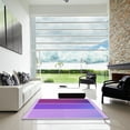 thumbnail image 7 of Ahgly Company Machine Washable Indoor Rectangle Transitional Bright Lilac Purple Area Rugs, 7' x 10', 7 of 7