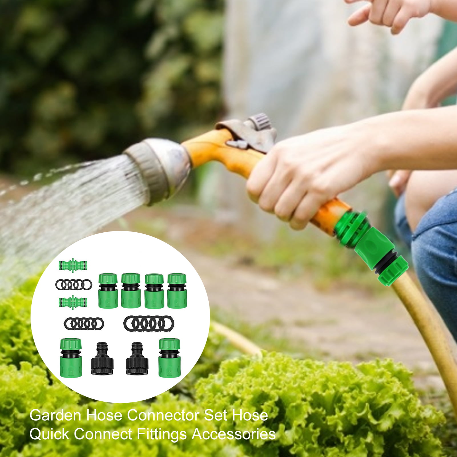 Shock Resistant Hose Fittings/Connectors Hozelock Compatible! garden watering 