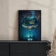 thumbnail image 5 of Póster de arte de fantasía con diseño de acuario dentro de una taza, impresión en lienzo, decoración de pared con peces de acuario, decoración estética para el hogar y la barra, 5 of 5