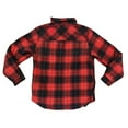 thumbnail image 2 of WP Weatherproof Men's Soft & Warm Polar Fleece Button Up Shirt Jacket (Red, XL), 2 of 2