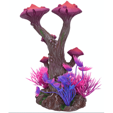 Komodo Aquarium Decor Pink Mushroom