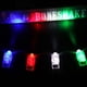 thumbnail image 2 of 25 anillos luminosos de plástico con luces LED para dedos, juguetes, luces para fiestas, clubes y discotecas (color aleatorio)., 2 of 8