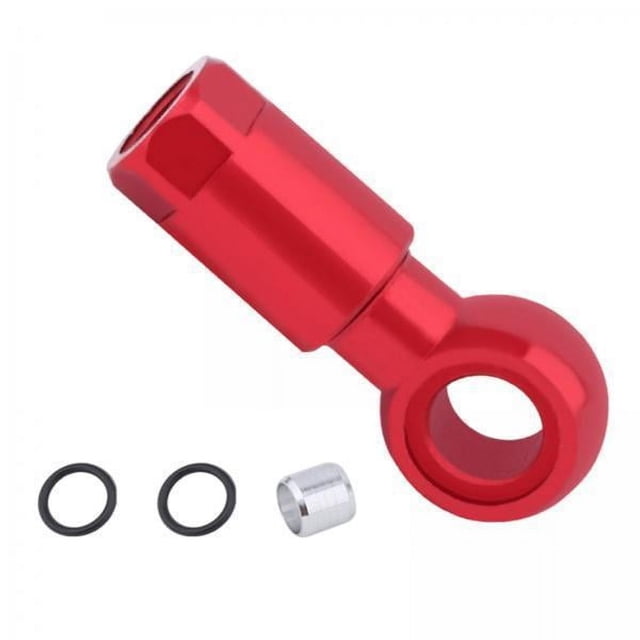 Tubo De Freno De Disco Hidráulico Con Cuerpo De Cinco Cables 3xBikes Para Ciclismo XT BH-90 Rojo