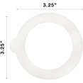 thumbnail image 3 of czcpp-Glass Co 6 Piece Fido Jar Replacement Gaskets, 3.25", White, 3 of 4