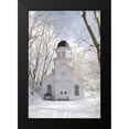 thumbnail image 2 of Deiter, Lori 11x14 Black Modern Framed Museum Art Print Titled - Church in the Woods, 2 of 5