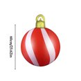 thumbnail image 3 of Bola Navideña Inflable Decorada para Exteriores de 60 Cm | Bola Navideña Inflable de Pvc | Tecnología de Polvo Brillante | Aplicable a Múltiples Escenarios | 1 Unidad, 3 of 7