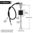 thumbnail image 1 of Hd 100mm ~ 600mm Water Fuel Level Gauge Sensor 0~190 Ohm Marine Boat Yacht Car Oil Liquid Tank Fuel Sender Unit Sensors 12v/24v, 1 of 1