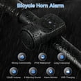 thumbnail image 3 of 2 In 1 Electric Bike Bell, Usb Charging, Bike Horn Portable With Alarm, 4 Ringing Modes, 3 of 5
