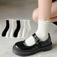 thumbnail image 2 of Zhengup 6 Pairs Cute Ruffle Socks for Women, Lace Ruffles Ankle Casual Sock, Breathable Frilly Socks, Y2K Preppy Socks, 2 of 7