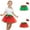Red, variant on uublik Tulle Skirts for Girls Red Christmas Layered Mesh Skirt Party Birthday Dance Princess Skirt Size 2T-6