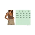 thumbnail image 4 of Biekopu New Women Solid Color Tank Tops Sexy V-Neck Sleeveless Backless Vests Summer Slim Fit Seamless Tops Streetwear, 4 of 6