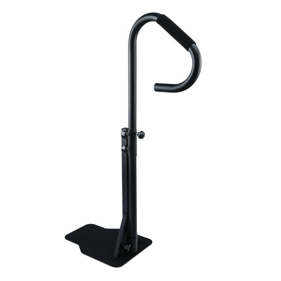 TCFUNDY Hot Tub Hand Rail w/ Adjustable Height 57" - 60" & Sponge Grip Cover & Slide-Under Mounting Base, Heavy Duty Spa Safety Rail w/ 700 Lbs Load