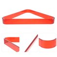 thumbnail image 1 of OFFIGAM Durable Red Plastic Billiard Ball Rack Triangle for Home Pool Table Accessories, 1 of 7