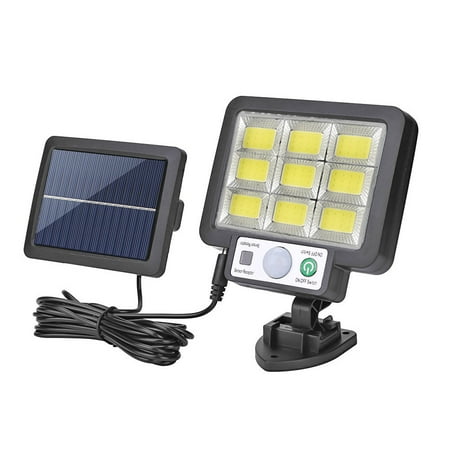 

Aousin Solar Wall Light Outdoor Waterproof Motion Sensor Outdoor Garden Lamp (A)