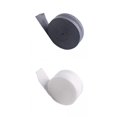 thumbnail image 1 of 2 piezas de cinta de poliéster para dobladillo, rollo de cinta de fusión de tela, cinta de acortamiento para pantalones, cinta de hierro para dobladillo para pantalones, ropa, gris y blanco Macarena Hierro en cintas de dobladillo, 1 of 8